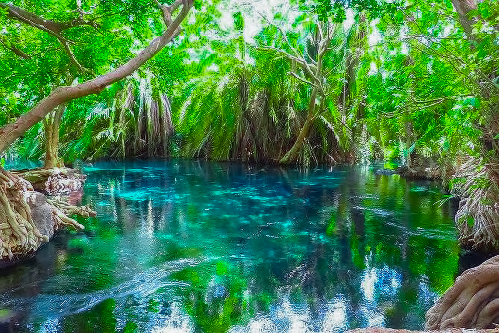 Chemka Hot Springs Cycling